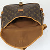 Louis Vuitton Saumur Handbag Monogram Canvas