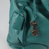 Secondhand Celine Orlov Handbag Turquoise Leather Bags