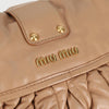 Secondhand Miu Miu Coffer Convertible Hobo Matelasse