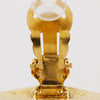 Secondhand Chanel Vintage Diamond Clip-On Earrings Gold-plated