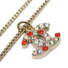 Secondhand Chanel CC Pendant Necklace Multicolor