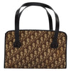 Christian Dior Vintage CD Trotter Handbag Canvas