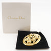 Christian Dior Perfume Bottle Brooch Gold-plated