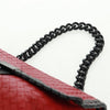 Secondhand Bottega Veneta Glass Shoulder Bag Intrecciato Nappa with Snakeskin