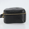 Secondhand Chanel Vintage Timeless Zip Around Vanity Case Caviar