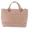 Chanel Easy Shopping Tote Quilted Calfskin