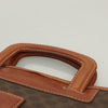 Celine Macadam Briefcase Canvas and leather