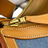 Hermes Sac Doremi Bag Denim with Leather