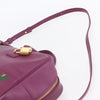Secondhand Loewe Amazona Bag Purple Leather Bags
