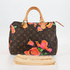 Secondhand Louis Vuitton Speedy Handbag Limited Edition Monogram Roses