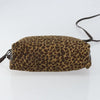 Bottega Veneta Vintage Shoulder Bag Leopard Print