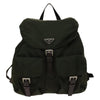 Secondhand Prada Vela Double Front Pocket Backpack Tessuto with Saffiano