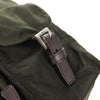 Secondhand Prada Double Front Pocket Backpack Tessuto
