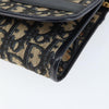 Christian Dior Vintage Trotter Shoulder Bag Canvas