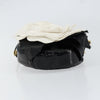 Secondhand Chanel Vintage Camellia Round Evening Bag Lambskin and