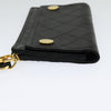 Chanel Classic Card Holder on Chain Wristlet Leather