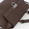 Salvatore Ferragamo Sofia Satchel Grainy Leather