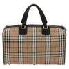 Secondhand Burberry Nova check boston bag