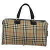 Secondhand Burberry Nova check boston bag