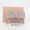 Miu Miu Madras Chain Clutch Matelasse Leather with Glitter