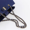 Salvatore Ferragamo Vara Bow Chain Tote Leather