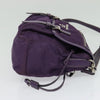 Secondhand Prada Double Buckle Flap Camera Bag Tessuto