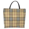 Secondhand Burberry Nova Check Tote canvas check pattern