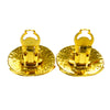 Chanel CC Button Clip-On Earrings Metal