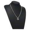 Secondhand Gucci Interlocking G Pendant Necklace Sterling