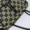 Secondhand Chanel Camellia shoulderbag Black Canvas Bags