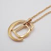 Secondhand Christian Dior CD Logo necklace