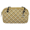 Secondhand Chanel Camera Case Bag Woven Stitch Patent