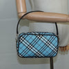 Secondhand Burberry Nova Handbag Check Pattern