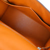 Hermes Kelly Handbag Orange Swift with Palladium Hardware