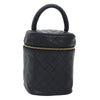 Secondhand Chanel Vanity pouch Black Leather Bags
