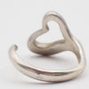 Secondhand Tiffany & Co. Elsa Peretti Open Heart Ring Silver 925