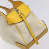 Secondhand Salvatore Ferragamo Gancini handbag Canvas and