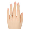 Secondhand Tiffany & Co. Tiffany Setting Solitaire Ring Platinum with RBC Diamond F/VVS1