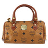 Secondhand MCM Visetos Handbag Canvas and
