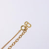 Secondhand Christian Dior CD Pendant Necklace Gold-plated