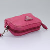 Secondhand Prada Wristlet Zip Pouch Tessuto
