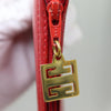 Secondhand Givenchy 4G pouch Red Leather Accessories