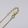Secondhand Christian Dior CD Pendant Necklace Gold-plated