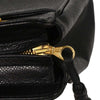 Secondhand Chanel Vintage Stitched CC Shoulder Bag Caviar
