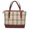 Secondhand Burberry Nova Check Tote canvas check pattern