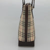 Secondhand Burberry Nova Check Tote canvas check pattern