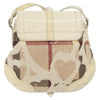 Burberry Flap Shoulder Bag Canvas