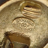 Secondhand Chanel Vintage CC Round Clip-On Earrings