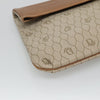 Secondhand Christian Dior Vintage Honeycomb Zip Pouch Canvas and
