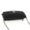 Secondhand Chanel VIP Chain Crossbody Quilted Jersey